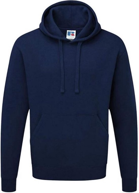 Russell- Authentic Hoodie - Donkerblauw - S