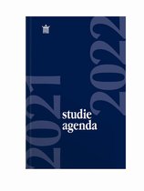 Studie agenda Hardcover blauw