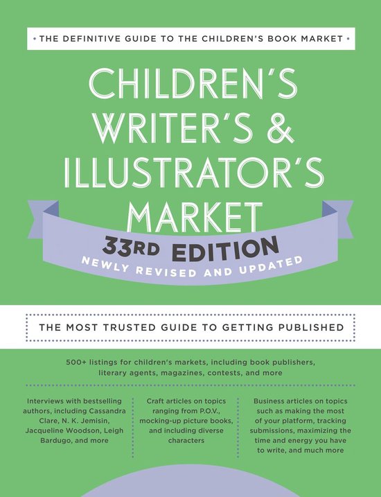 Children's Writer's & Illustrator's Market 33rd Edition - cover