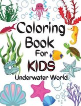 Coloring Book For Kids Underwater World