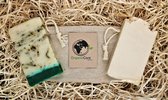 OrganicCare Cadeau set handgemaakte olijfoliezeep 2st serie A