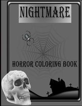 Nightmare Horror Coloring Book