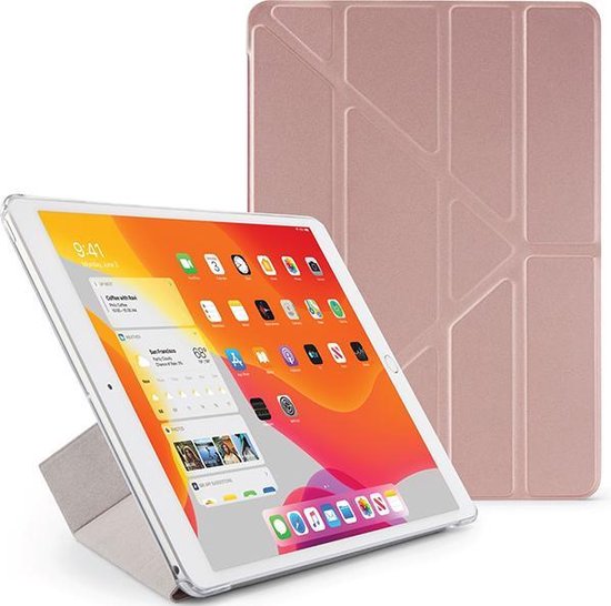 Aan het liegen Onzorgvuldigheid bon Pipetto Origami Case voor iPad Air 3 (2019) en iPad Pro 10.5 (2017) - Rose  Gold | bol.com