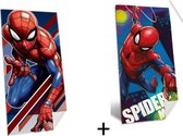 Spiderman strandlaken combo set 2 stuks 100% katoen