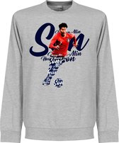 Son Zuid Korea Script Sweater - Grijs - L