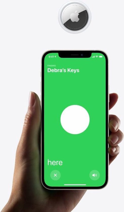 Apple AirTag - 1e generatie (2021) - 4 stuks