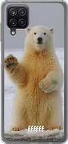 6F hoesje - geschikt voor Samsung Galaxy A12 - Transparant TPU Case - Polar Bear #ffffff