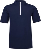 UV Shirt Blue met korte rits