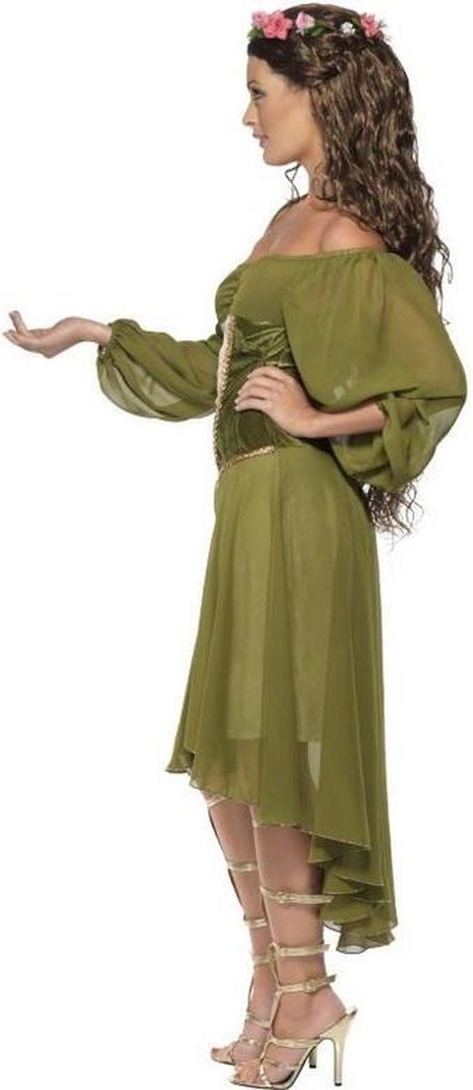 Middeleeuwse jurk groen bol.com