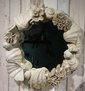 Spiegel Schelp en Koraal Ø 57cm x 11,5cm