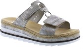 RIEKER V79P9-90 Muiltje beige metallic maat 41