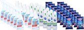 Washcat desinfectiemiddel 6x +6x navulling + 12x hygiene handspray + 24x40 Miracle Blue multi doekjes