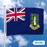 Vlag Britse Maagdeneilanden 200x300cm