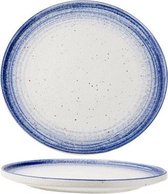 Splendido Blauw Broodbordje - Ø 17xh2,2cm