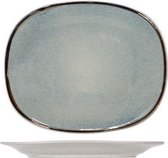 Fez Blue Dessertbord - Ovaal - 19.5x23.5cm