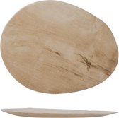 Palissandro Bruin Dinerbord - Ovaal -27x21xh1.6cm