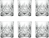 RCR - Water- en Whiskeyglas 34cl - 6-delige set | Melodia