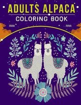 Adults Alpaca Coloring Book