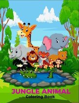 jungle animal coloring book
