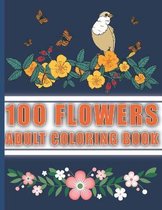 100 Flowers An Adult Coloring Book