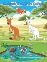 Animali Svegli Di Colore - Libro Da Colorare Per Bambini 4-8