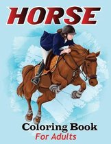 Horse Coloring Book for Adults