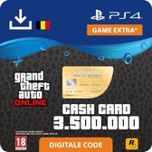 GTA V - digitale valuta - 3.500.000 GTA dollars Whale Shark - BE - PS4 download
