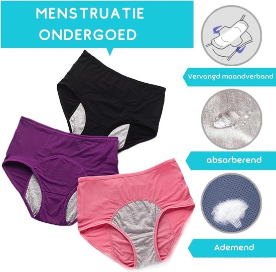 Modibodi Menstruatiebroek voor dames, volledige slip broekje