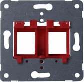 Peha draagframe modulair jack 1-2 rood