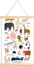 JUNIQE - Posterhanger Animal Friends -30x45 /Kleurrijk