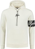 Malelions Captain Hoodie - Off-White/Black - L