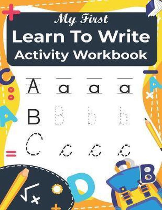 My First Learn to Write activity Workbook - cover