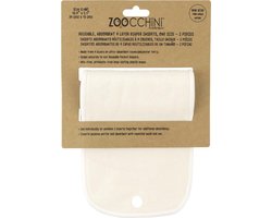 Zoocchini wasbare luier - set van twee inleggers