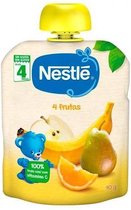 Nestle 3x NestlA(c) Puree 4 Fruits 90g