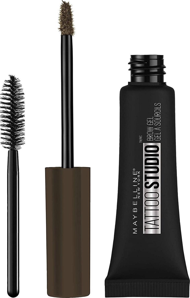 Maybelline Tattoo Studio Waterproof Wenkbrauwgel - 260 Deep Brown