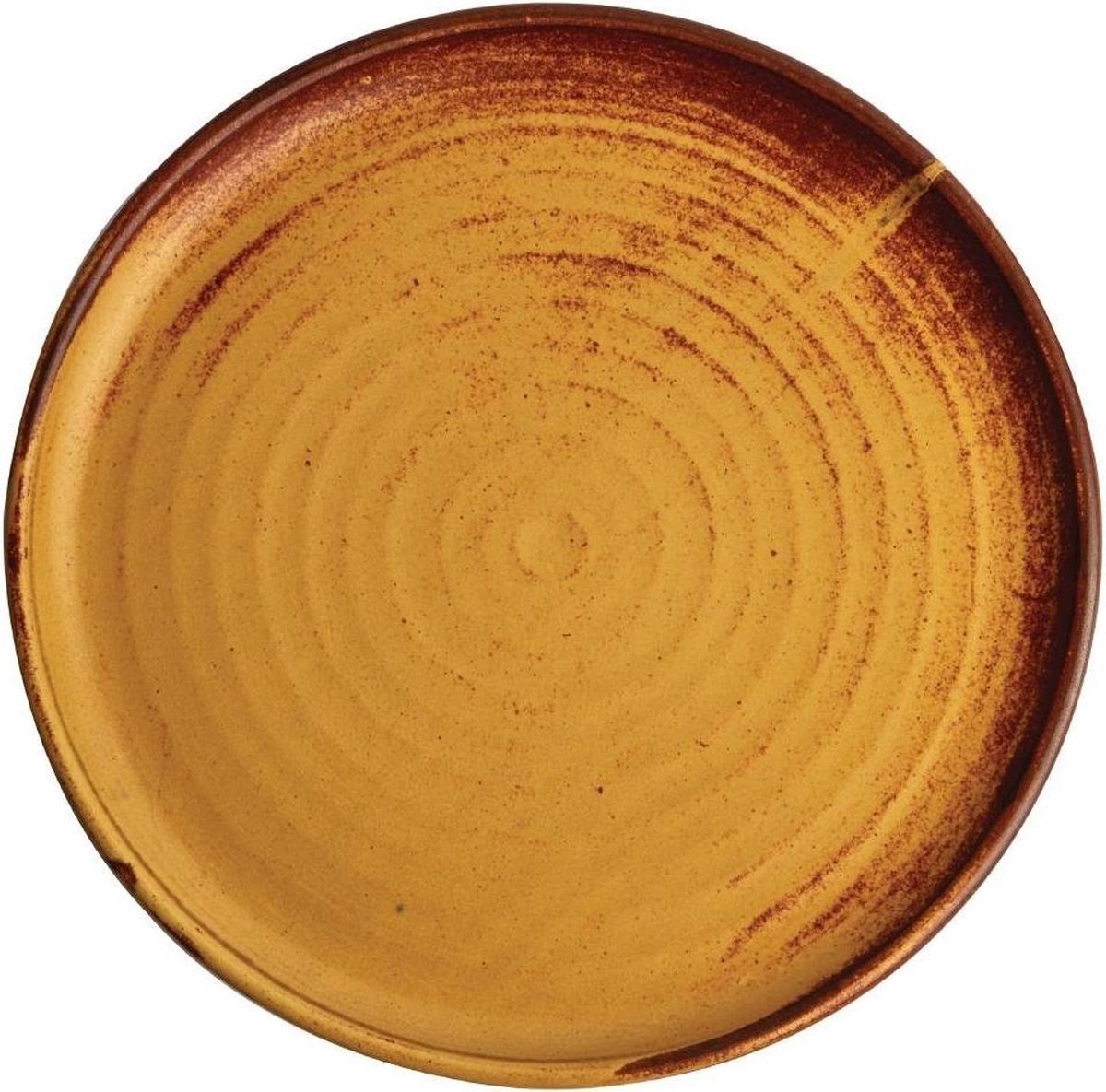 Olympia Canvas Dinerbord - Roestoranje - 26,5cm - Set van 6