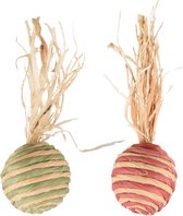 Knaagdierspeelgoed Radijs Radou - dia 4,5 cm - 2 stuks