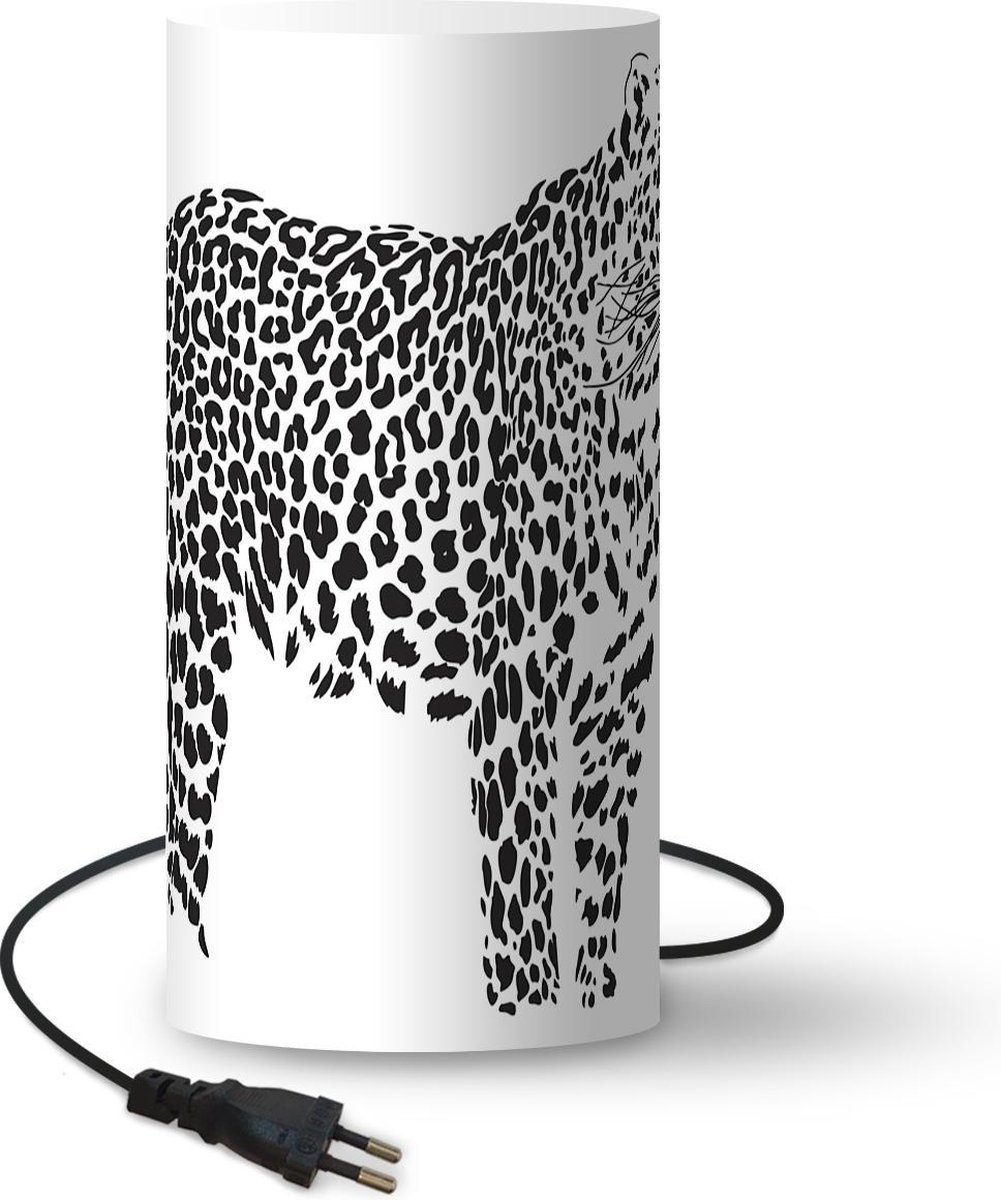 Lamp Luipaard illustratie illustratie van luipaard 33 cm