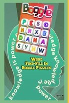 Word Find-Fill In Boggle Puzzles, Issue #1