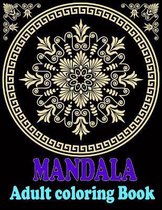Mandala adult coloring book