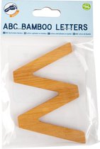 Small foot design - Bamboe letters W