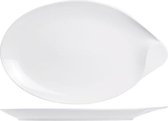Exquisite Wit Dinerbord - Plat - 40x25,5cm - Ovaal