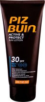 Piz Buin - Active & Protect Sun Lotion Spf30 - Sun Milk