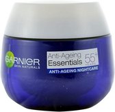 GARNIER - Anti Ageing Night Care Essentials 55+ Night Wrinkle Cream - 50ml