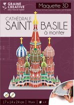 Puzzel 3D Maquette | Modelbouw 3D | Saint Basil Cathedral, Moscow