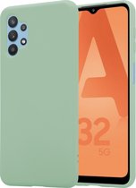 Shieldcase Samsung Galaxy A32 5G siliconen hoesje - vert clair