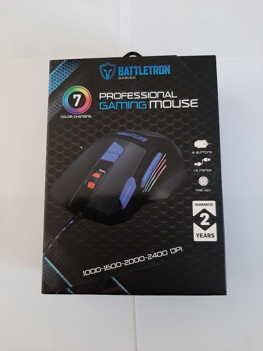 Professional gaming mouse - 7 color changing