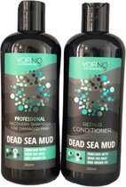 Yofing Valentijn cadeautje voor haar set - Dead Sea Mud shampoo & Conditioner met Dode Zee Mineralen