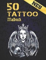 Neu 50 Tattoo Malbuch
