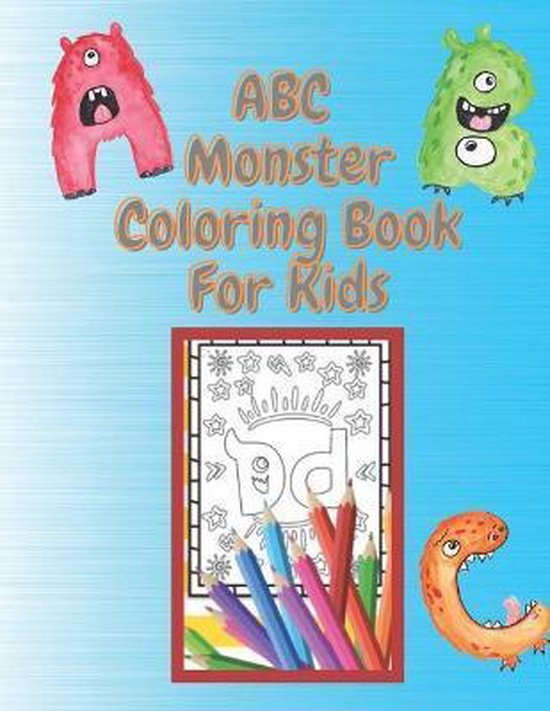 Abc Monster Coloring Book Tanya Merced 9798680711910 Boeken